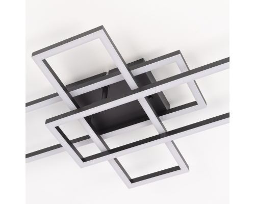 Citilux KUBIT CL201131 Люстра потолочная с пультом Чёрная