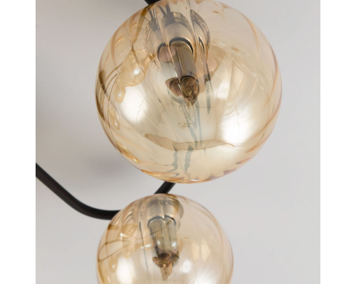 Citilux Эрни CL122165 Люстра потолочная Чёрная