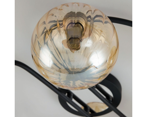 Citilux Эрни CL122165 Люстра потолочная Чёрная