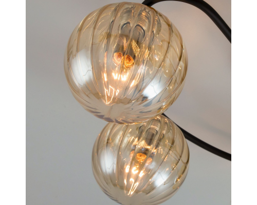 Citilux Эрни CL122165 Люстра потолочная Чёрная