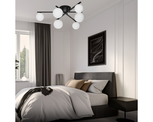 Citilux GLOB CL209261 Люстра потолочная Чёрная