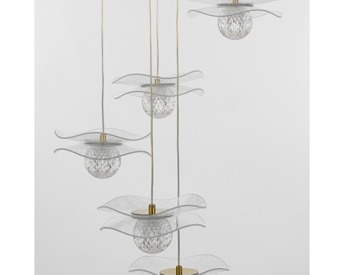 Citilux SIGNATURE CL247057 Люстра светодиодная каскадная