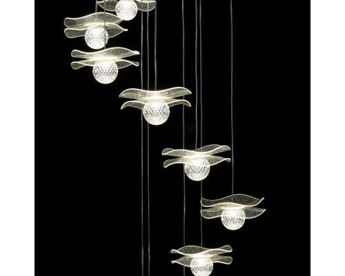 Citilux SIGNATURE CL247057 Люстра светодиодная каскадная