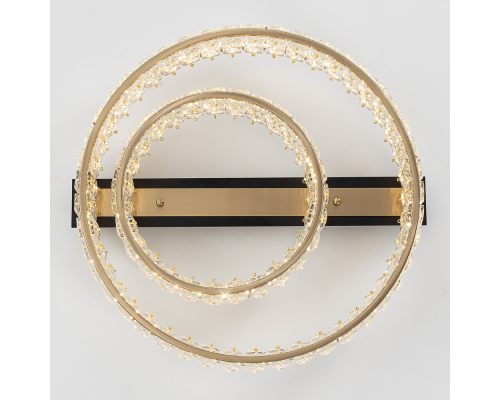 Citilux PALANT CL325152 LED Люстра хрустальная Чёрный+Бронза