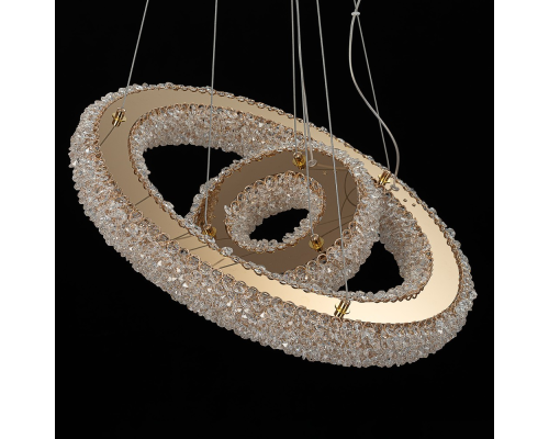 Citilux CLOUDY CL323172 LED Люстра хрустальная подвесная