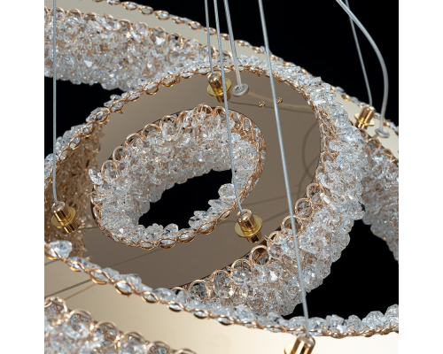 Citilux CLOUDY CL323172 LED Люстра хрустальная подвесная