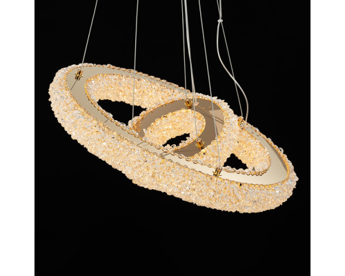 Citilux CLOUDY CL323172 LED Люстра хрустальная подвесная