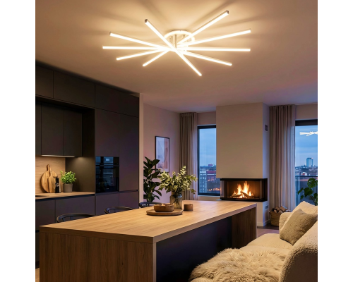 Citilux TRENT CL203650 LED Люстра с пультом Белая