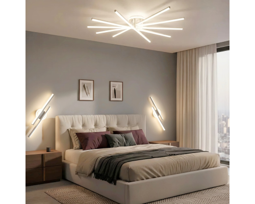 Citilux TRENT CL203650 LED Люстра с пультом Белая