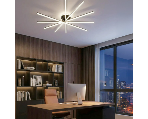 Citilux TRENT CL203651 LED Люстра с пультом Чёрная