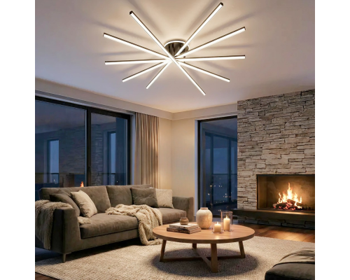 Citilux TRENT CL203651 LED Люстра с пультом Чёрная