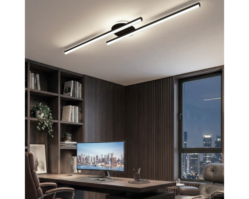 Citilux TRENT CL203621 LED Люстра с пультом Чёрная