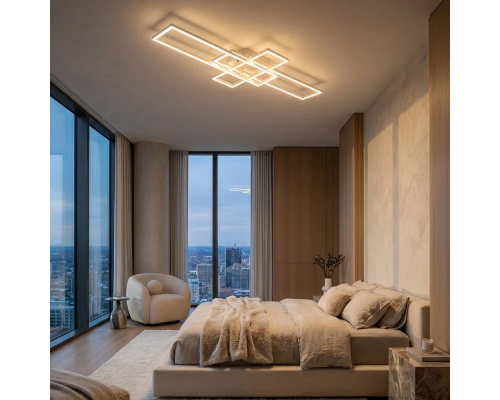 Citilux KUBIT CL201130 Люстра потолочная с пультом Белая