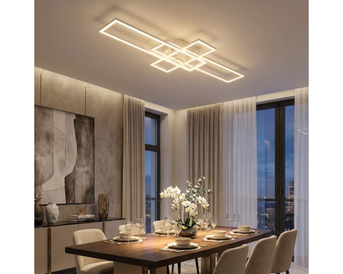 Citilux KUBIT CL201130 Люстра потолочная с пультом Белая