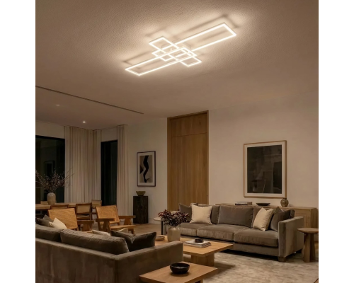 Citilux KUBIT CL201130 Люстра потолочная с пультом Белая