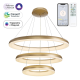 Citilux Юпитер Смарт CL730A152S Умная подвесная люстра Золото