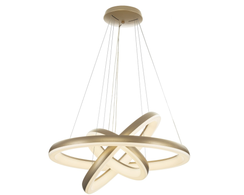 Citilux Юпитер Смарт CL730A152S Умная подвесная люстра Золото