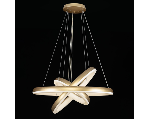 Citilux Юпитер Смарт CL730A152S Умная подвесная люстра Золото