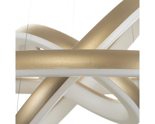 Citilux Юпитер Смарт CL730A152S Умная подвесная люстра Золото