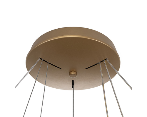 Citilux Юпитер Смарт CL730A152S Умная подвесная люстра Золото