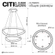 Citilux GENKA SMART CL756A072 LED Умная подвесная люстра