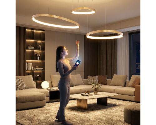 Citilux GENKA SMART CL756A092 LED Умная подвесная люстра