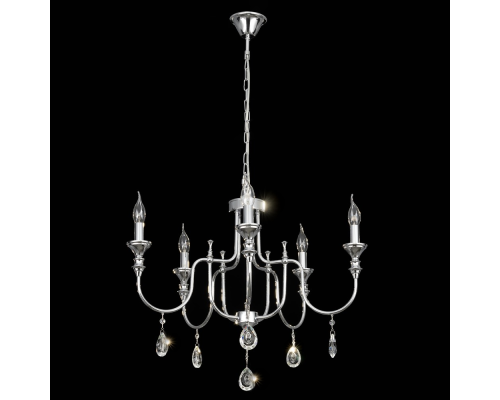 Citilux Рига CL437151 Люстра подвесная Хром