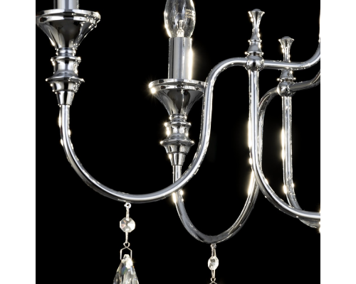 Citilux Рига CL437151 Люстра подвесная Хром