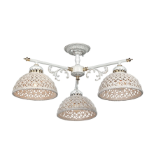 Citilux Трензадо CL415231 Люстра керамическая Белая с патиной