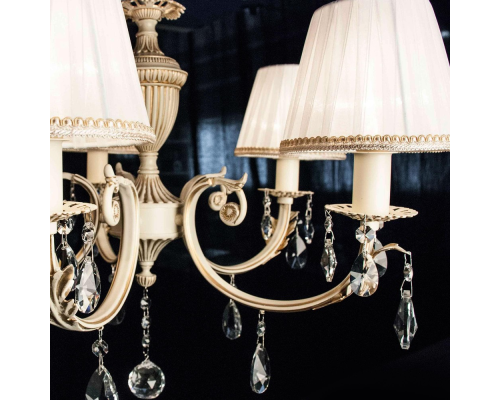 Citilux Элиза CL423151 Люстра подвесная с абажурами Бежевая