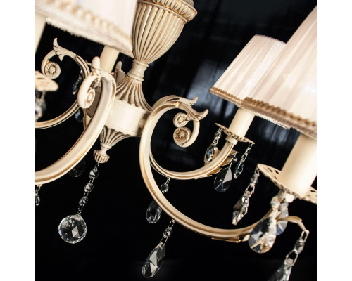 Citilux Элиза CL423151 Люстра подвесная с абажурами Бежевая