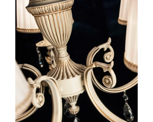 Citilux Элиза CL423151 Люстра подвесная с абажурами Бежевая