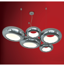 Citilux Орбита CL707651 Люстра подвесная светодиодная Хром
