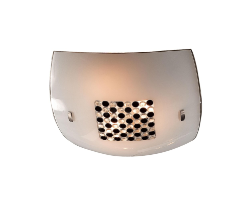 Citilux CL933316 Светильник потолочный Конфетти 8х8 Чёрно Прозрачный