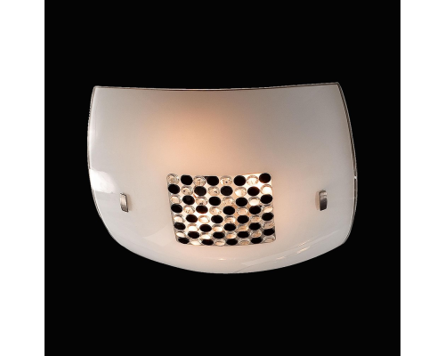Citilux CL933316 Светильник потолочный Конфетти 8х8 Чёрно Прозрачный