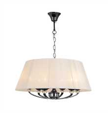Citilux Оксфорд CL417261 Люстра подвесная с абажуром Чёрный Хром