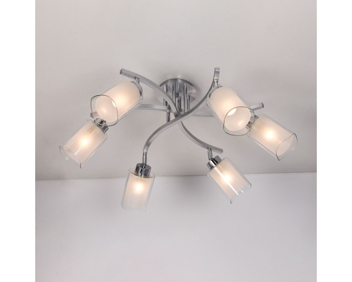 Citilux Аэлита CL169161 Люстра с поворотными плафонами Алюминий