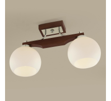 Citilux Ариста CL164321 Люстра деревянная Темный Орех