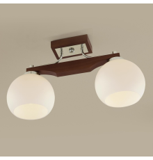 Citilux Ариста CL164321 Люстра деревянная Темный Орех