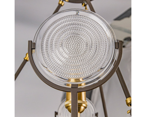 Citilux Тесла CL445161 Люстра подвесная Венге