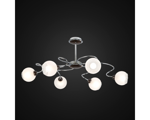 Citilux Одиссей CL130161 Люстра на штанге Венге Хром