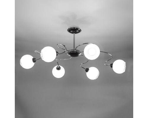 Citilux Одиссей CL130161 Люстра на штанге Венге Хром