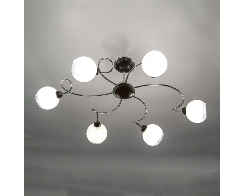 Citilux Одиссей CL130161 Люстра на штанге Венге Хром