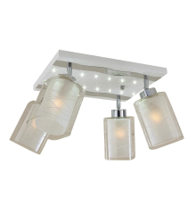 Citilux Прима CL160241 Люстра с поворотными плафонами Белая Хром