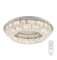 Eletto Olimpia EL330C80.1 LED Люстра хрустальная с пультом Хром