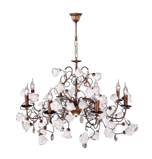 Eletto Rosetta EL324P08.1 Люстра подвесная Коричневая