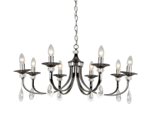 Citilux Оксфорд CL417181 Люстра подвесная Чёрный Хром