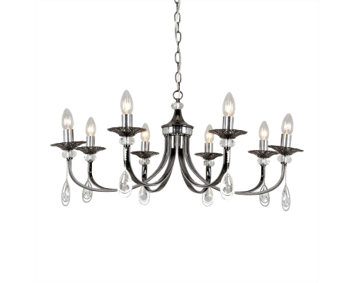 Citilux Оксфорд CL417181 Люстра подвесная Чёрный Хром