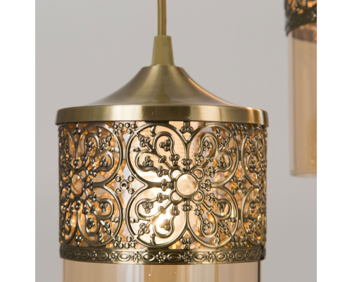 Citilux Эмир CL467033 Люстра подвесная Бронза