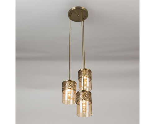 Citilux Эмир CL467033 Люстра подвесная Бронза